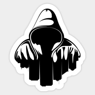 Hooded Man - Urban Style Sticker